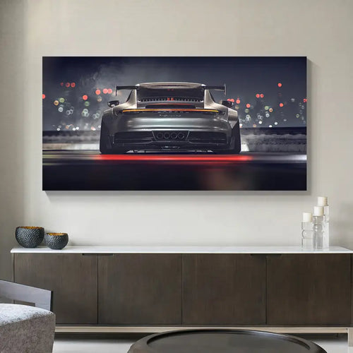 "Night Racer" – Supercar Canvas Wall Art